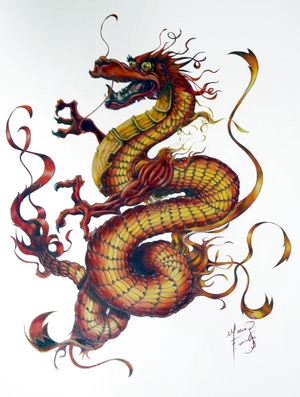 dragone tibetano