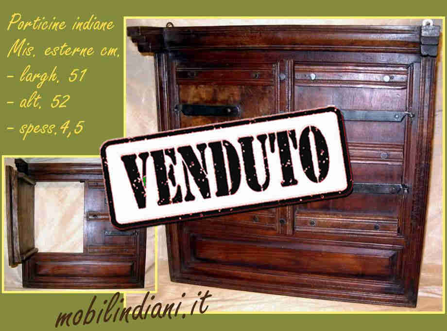 porticine-legno-india