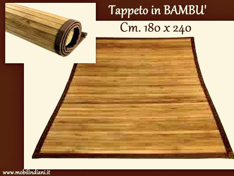 Tappeto bamboo