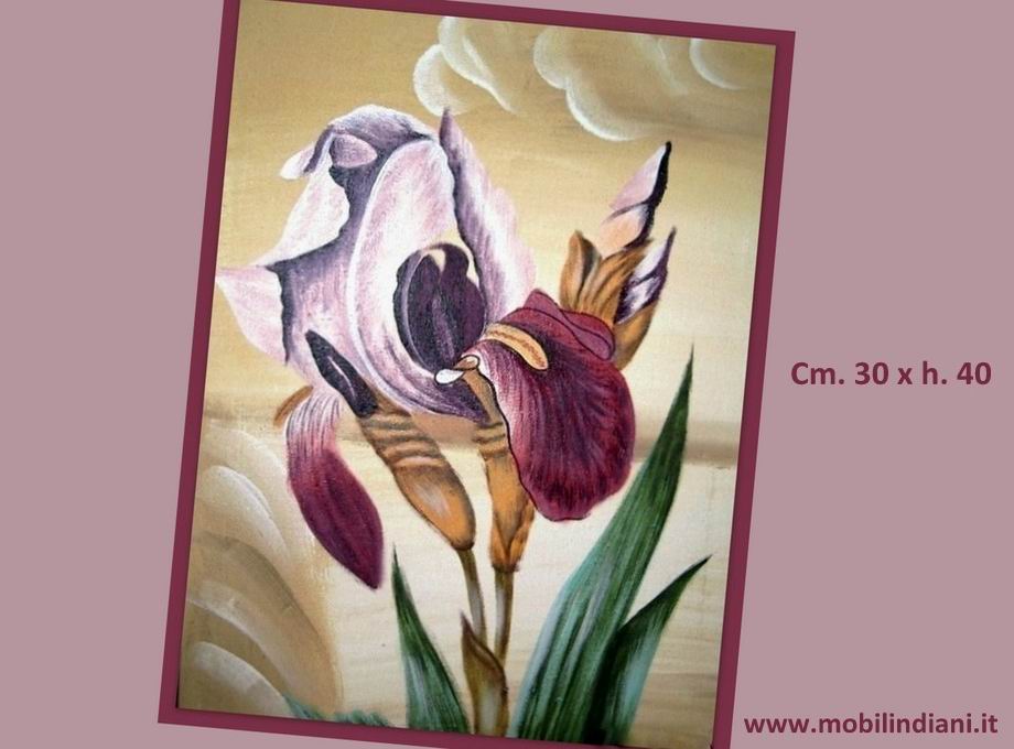 quadro-floreale-iris